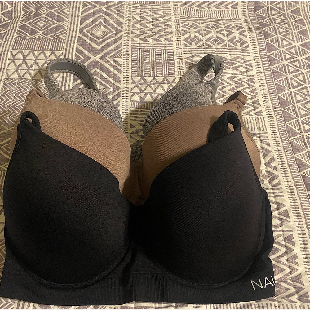 Nautica Black and Tan Bras